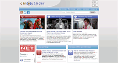 Desktop Screenshot of cineoutsider.com