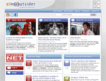 Tablet Screenshot of cineoutsider.com